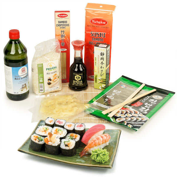 Sta op buitenspiegel krans Sushi Starter Kit