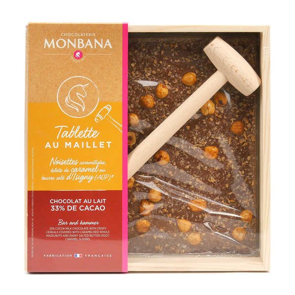 Cadeaux BTOB, primes : La Tablette Maillet Monbana Chocolat Noir