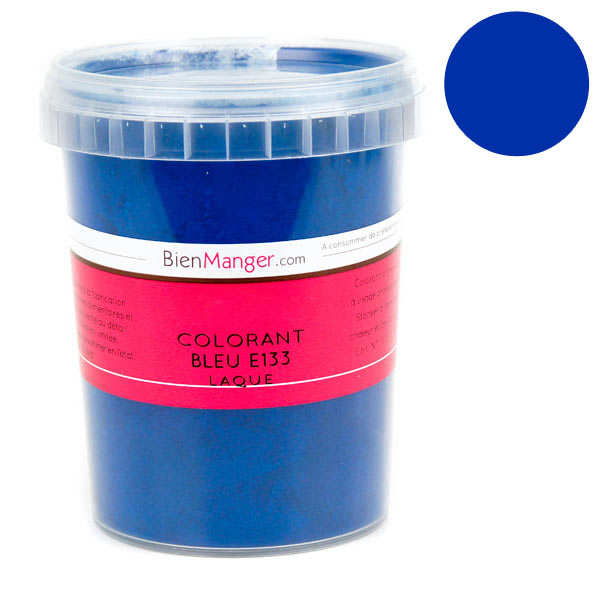 Colorant alimentaire Bleu Indigo E132 Poudre Hydrosoluble 100g,  , Achat, Vente