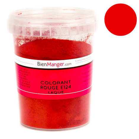 Colorant alimentaire scintillant rouge poudre liposoluble professionnel  9040 - Couleur Rouge - Poids 10 g - Pâtisserie - Parlapapa