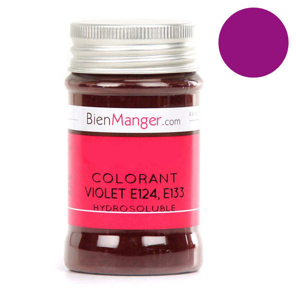 Colorant alimentaire violet - Poudre hydrosoluble - BienManger Arômes &  Colorants