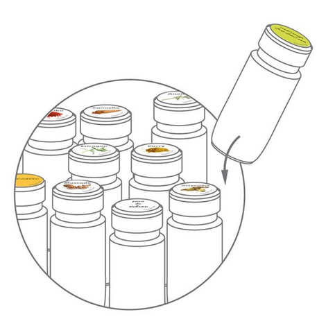Des étiquettes durables et esthétiques pour vos pots à épices - Things and  Stickers — THINGS and STICKERS