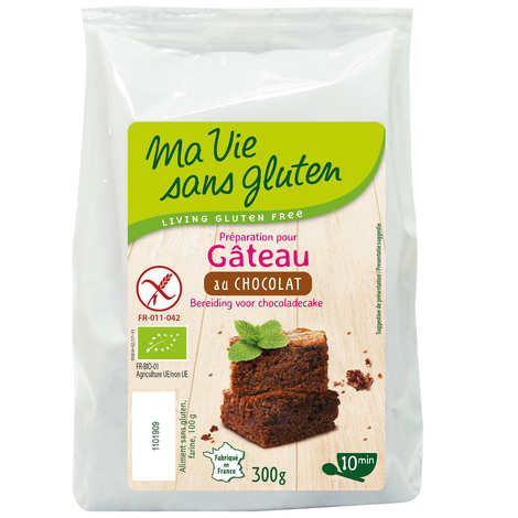 Organic Mix For Chocolate Cake Gluten Free Ma Vie Sans Gluten