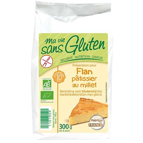 Organic Mix For Millet Flan Gluten Free Ma Vie Sans Gluten