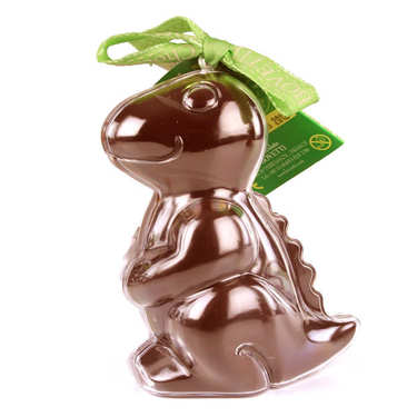 Bimbi - Organic Milk Chocolate Dinosaur in reusable mould Bimbi - Organic Milk Chocolate Dinosaur in reusable mould