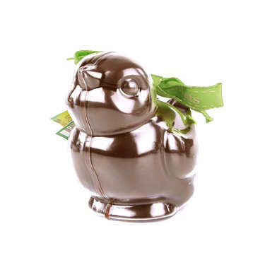 Bimbi Bio - Oiseau en chocolat au lait et son moule à réutiliser Bimbi Bio - Oiseau en chocolat au lait et son moule à réutiliser