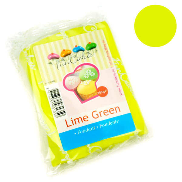 FunCakes readyroll lime green icing Fun Cakes