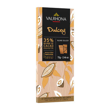 Dulcey-Valrhona White Cooking Chocolate - 32% Cocoa Solids Dulcey-Valrhona White Cooking Chocolate - 32% Cocoa Solids