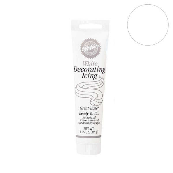 White decorating icing Wilton