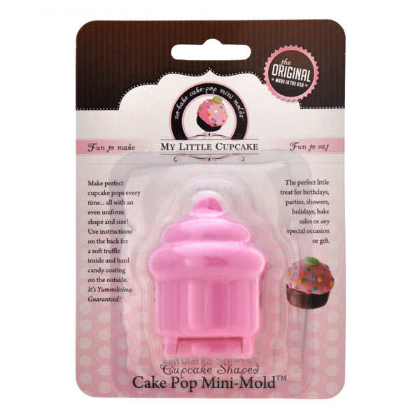 Mini moule pour cake pop - forme cupcake - moule