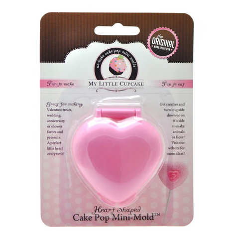 Heart Cake Pop Mold – My Little Cakepop, llc