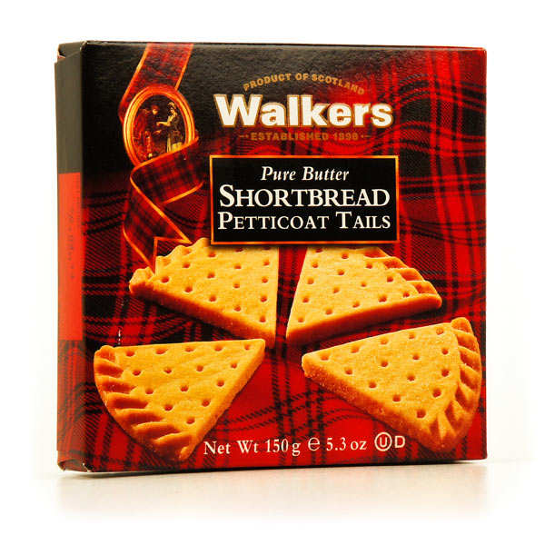 Pure Butter Walkers Petticoat Tail Shortbreads Walkers