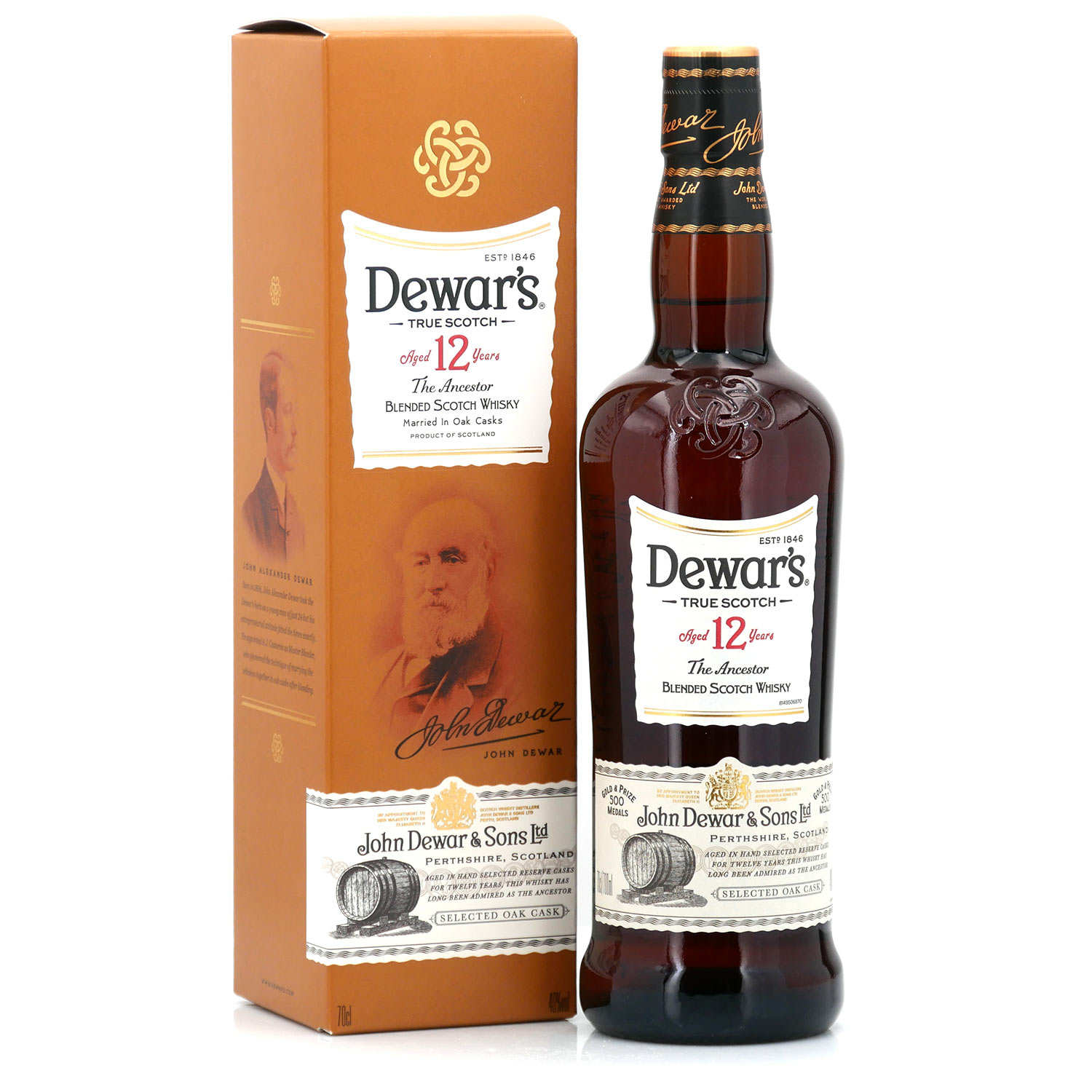 Whisky Dewar's 12 years 40 Dewar's