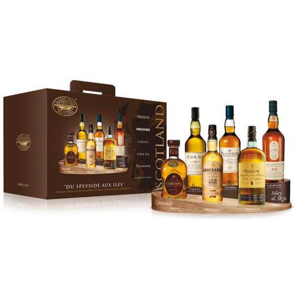 Sélection whisky single malts