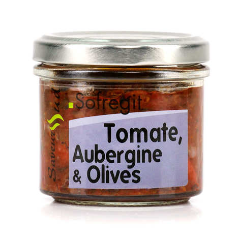 Saveurs Sud - Légumes à tartiner Sofregit (tomate, aubergine, olive, épices)