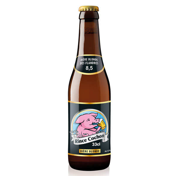 Rince Cochon Belgian Pale Ale Beer Glasses 16.9 fl oz  