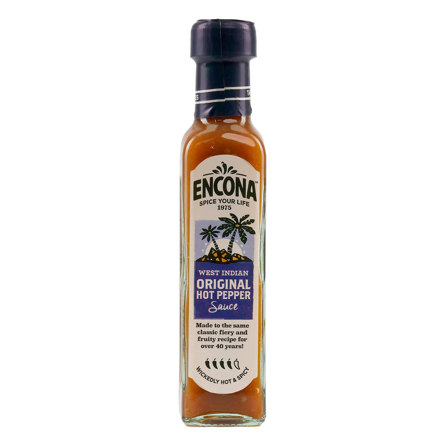 Encona Original Hot Pepper Very hot West Indian chili sauce Encona