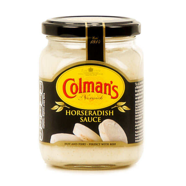 Horseradish sauce Sauce au raifort 250ml Colman's