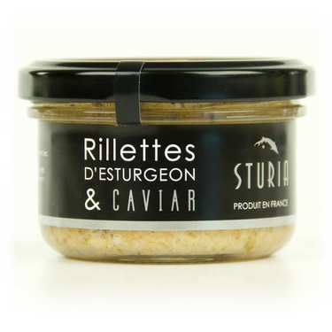 Sturgeon Terrine with Caviar in a jar Sturgeon Terrine with Caviar in a jar