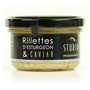 Sturgeon Terrine with Caviar in a jar