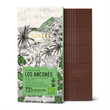Organic 'Los Anconès' 67% dark chocolate bar by Michel Cluizel Organic 'Los Anconès' 67% dark chocolate bar by Michel Cluizel