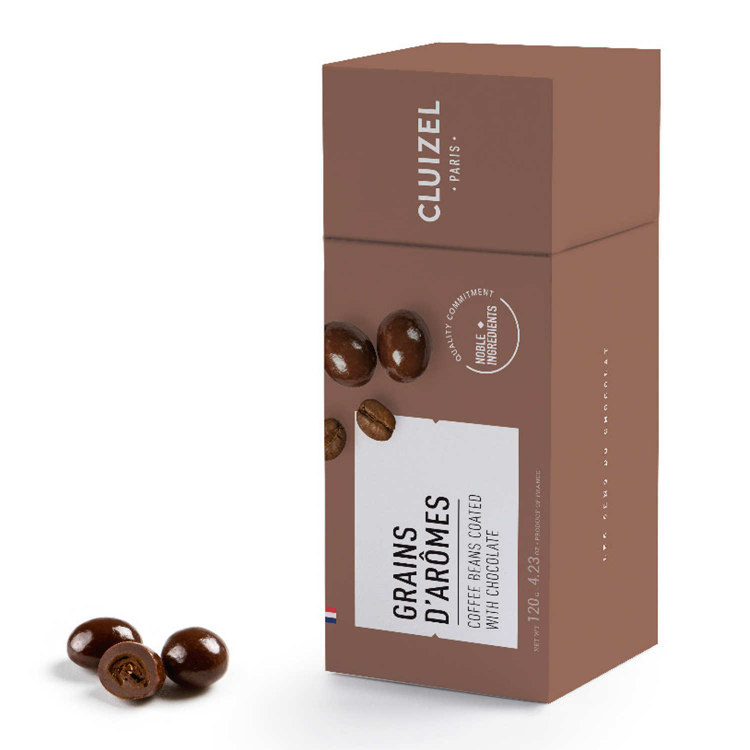 Coffee Beans in Dark Chocolate by Cluizel - Cluizel