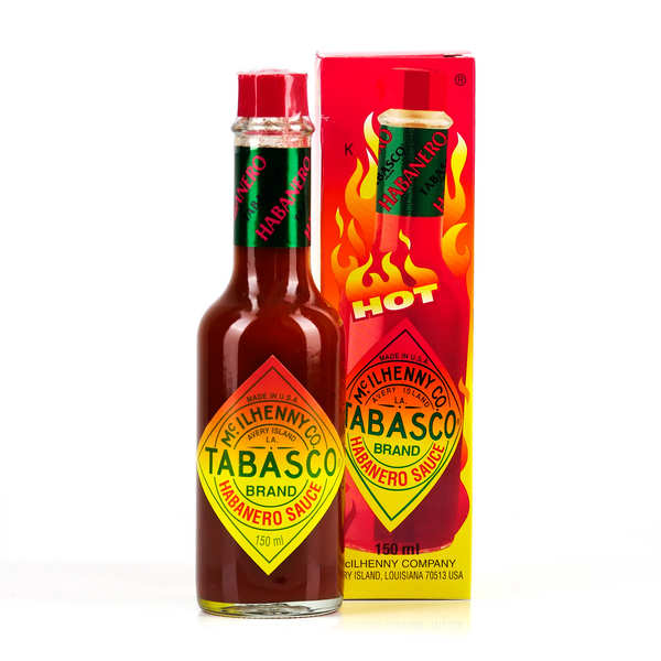 Tabasco Habanero hot sauce Mc Ilhenny Tabasco brand