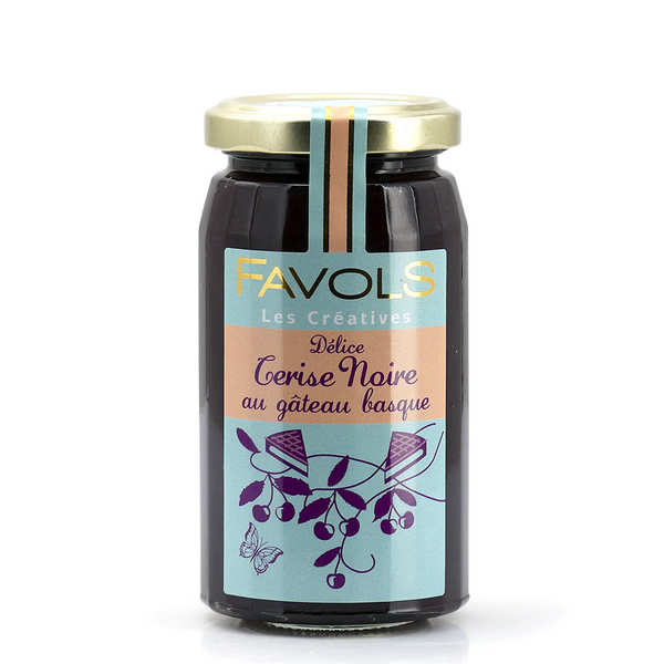 Confiture De Cerise Noire Au Gateau Basque Favols