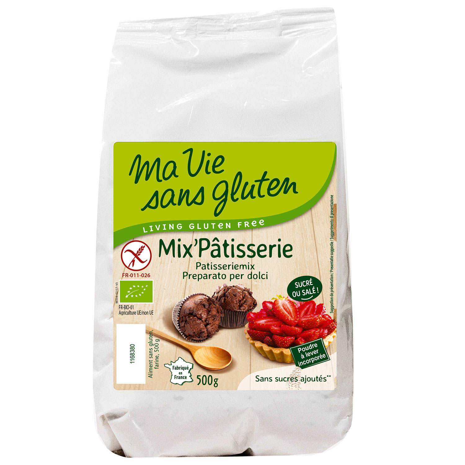 Mix p tisserie  bio mix sans  gluten  pour  p tisserie  Ma 