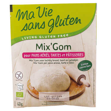 Mix'Gom organic gluten-free bread and patisserie mix Mix'Gom organic gluten-free bread and patisserie mix
