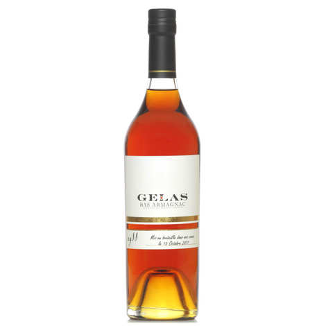 Bas-Armagnac millésimé Gelas - 1960 à 1968 - Maison Gelas
