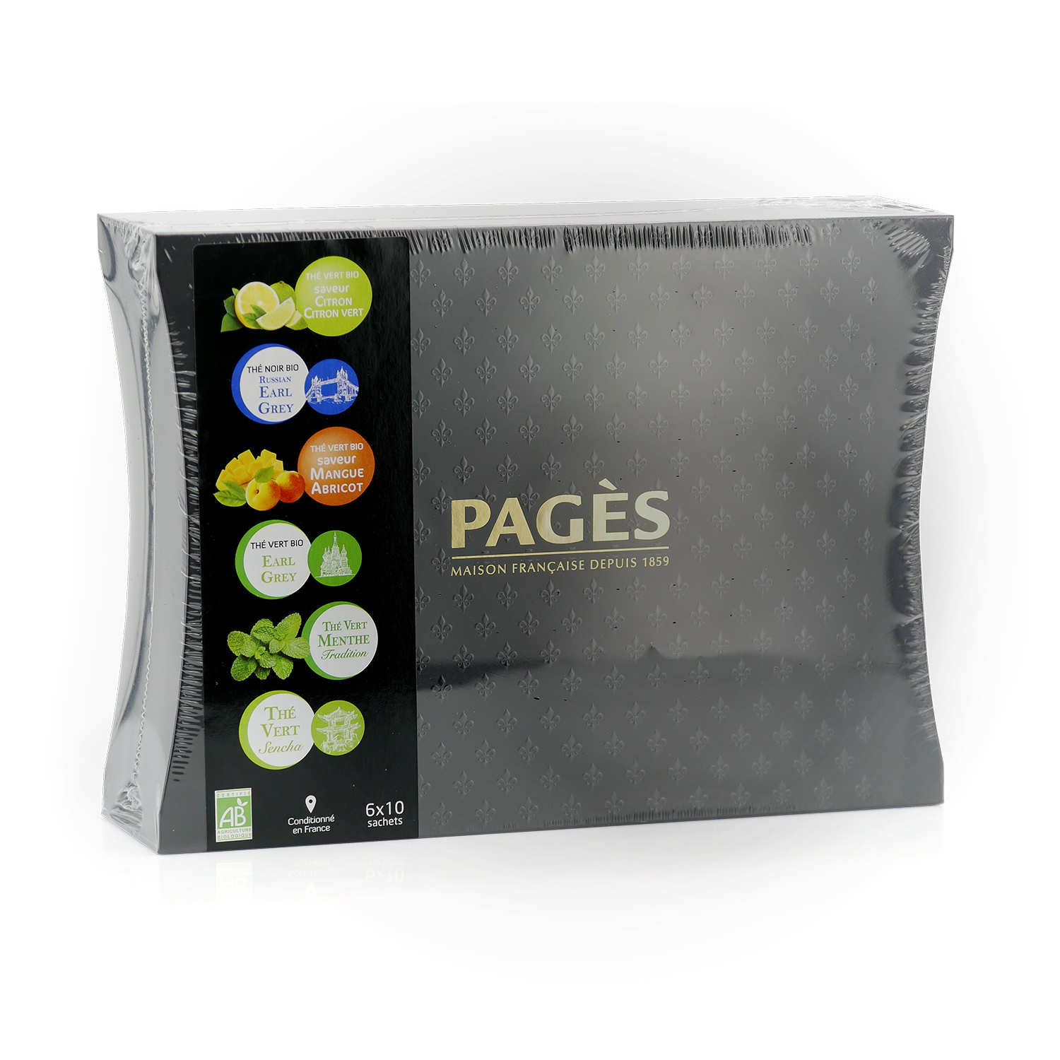 Case of Organic Teas by Pagès