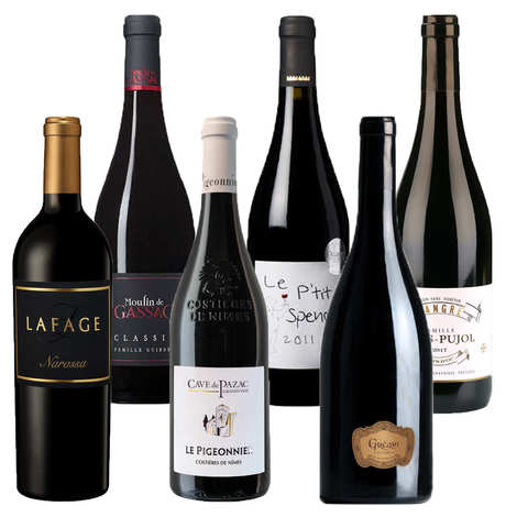 Offre découverte Plaisir - 6 vins rouges du Languedoc-Roussillon