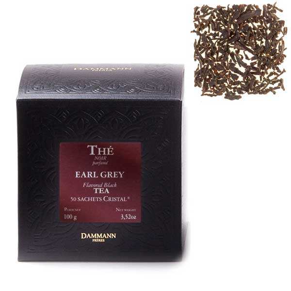 Thé Earl Grey Yin Zhen 50 sachets cristal Dammann Frères Dammann