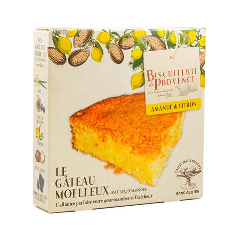 Delice De L Amandier Gluten Free Almond Lemon Cake Biscuiterie De Provence