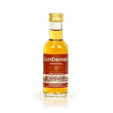 Glendronach Original Whisky - 12 years old - Sampler - 46% Glendronach Original Whisky - 12 years old - Sampler - 46%