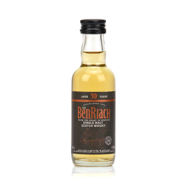 Whisky 10 ans single malt en mignonnette 43% - bouteille 5cl