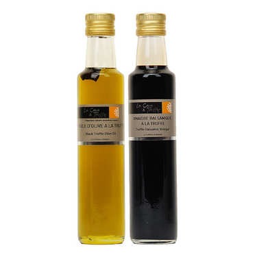 Huile de tournesol aromatisée à la truffe noire - 250ml