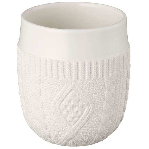 Tasse tricot porcelaine