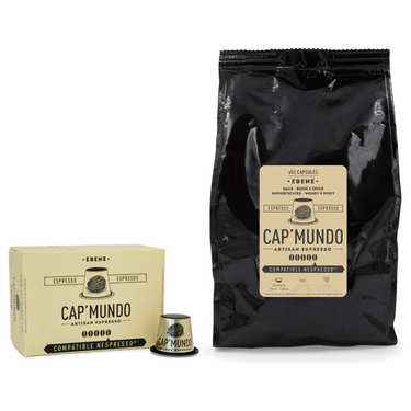 Ebène coffee - Nespresso® compatible capsules - Strength 5/5 Ebène coffee - Nespresso® compatible capsules - Strength 5/5