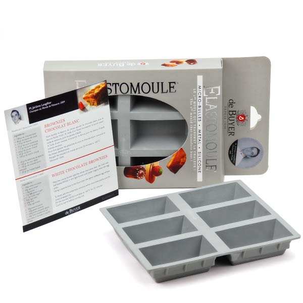 Moule à cake portion - Elastomoule - Moule 6 cakes