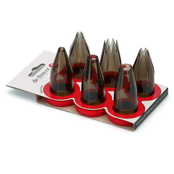 Coffret de 6 douilles assorties en polypropylène - 6 douilles