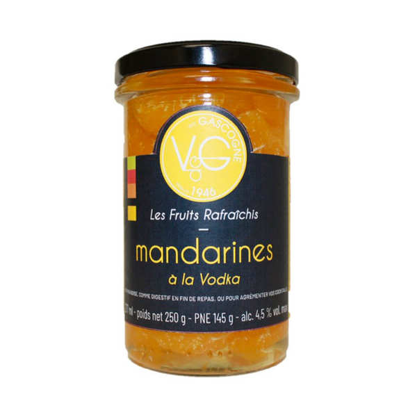 Mandarines rafraîchies à la vodka - Bocal 27cl