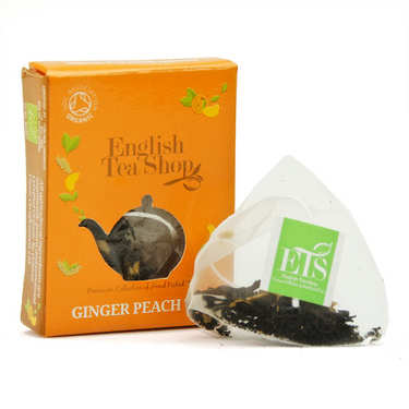 Organic Ginger Peach Tea - individual sachet Organic Ginger Peach Tea - individual sachet
