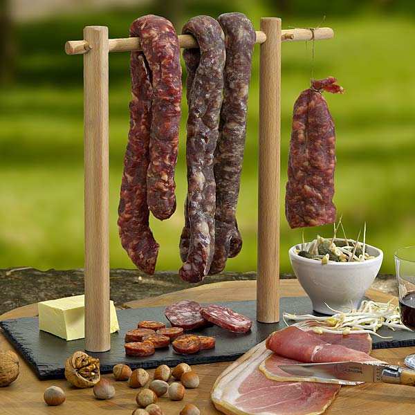 Plateau de présentation de charcuterie