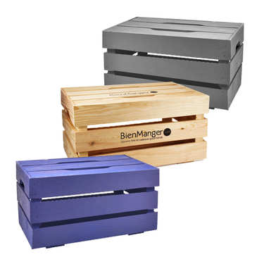 Large wooden crate with lid with Large wooden crate with lid with