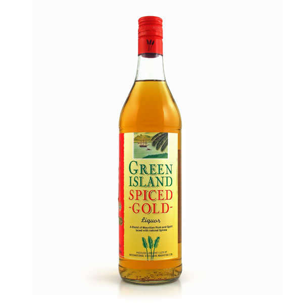 Green Island Spiced Gold Rum from Mauricius 37,5 Green Island