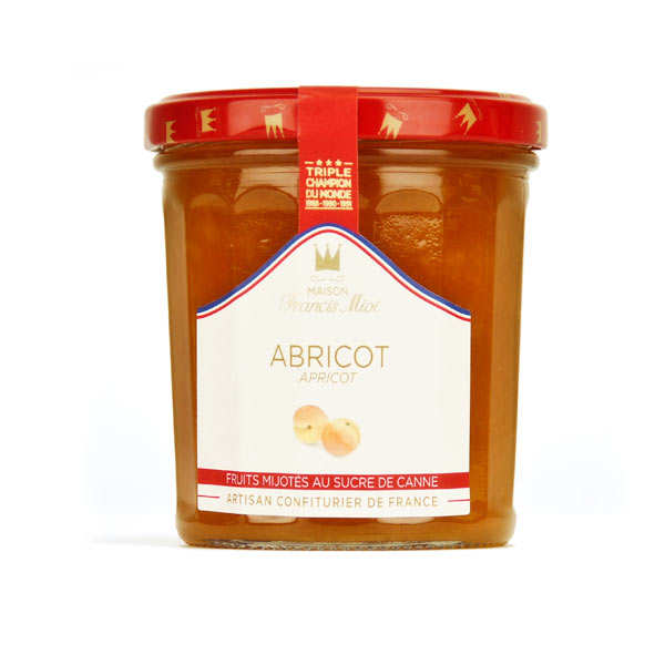 Confiture d'abricot médaille d'or - Francis Miot - Pot de 340g