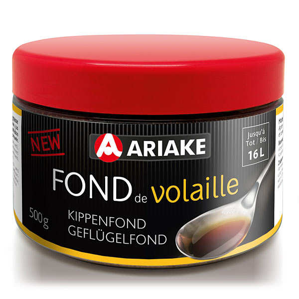 Fond de volaille en pâte Ariaké - Pot de 500g