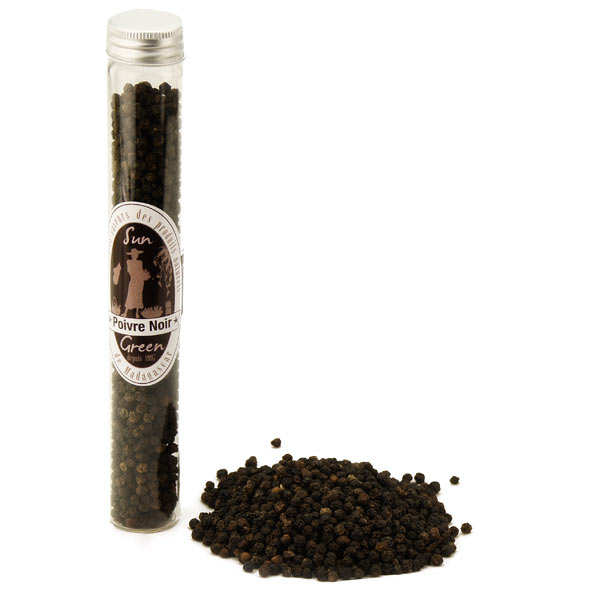 Poivre noir de madagascar en tube - tube 50g